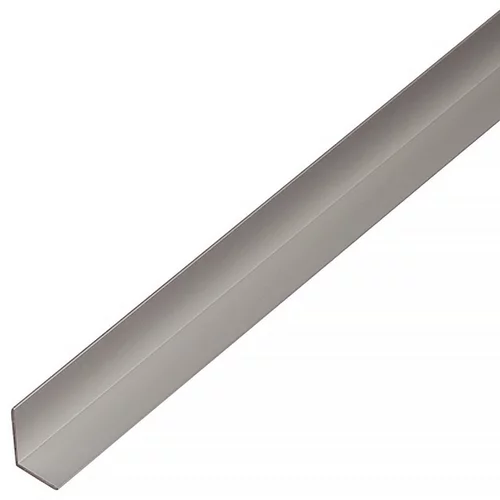 KANTOFLEX rubni profil (d x š x v: 2.000 x 22,8 x 19 mm, debljina: 1,8 mm, aluminij, eloksirano, srebrne boje)