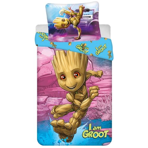 Jerry Fabrics Pamučna dječja posteljina za krevet za jednu osobu 140x200 cm Groot &amp;ndash; Slike