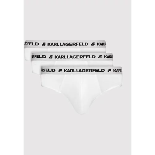 Karl Lagerfeld Set 3 sponjic Logo 211M2103 Bela