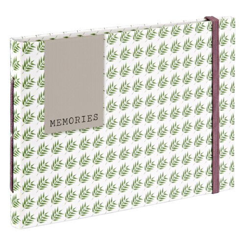 Hama fern bookbound 18x13 20 brown pages 2395 Slike