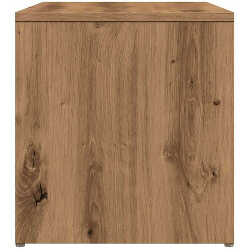 VidaXL Pomoćni stol Artisan hrast 59x36x38 cm izrađeno drvo Slike