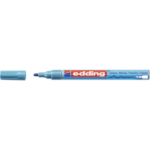 Edding paint marker E-751 1-2mm, metallic plava Slike