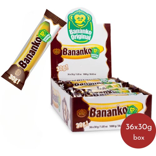 Kra&amp;scaron; Bananko čokoladica 36&amp;times;30g XXL pakiranje Slike