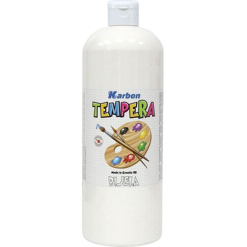  Tempera 1000ml boca KARBON bijela Cene