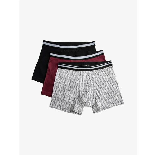 Koton Boxer Shorts - Gray - 3-pack Cene
