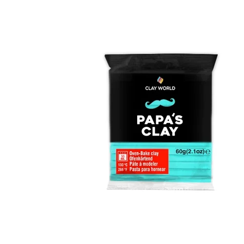  papa's Clay polimerna glina 60g | Razne nijanse | various shades KORIŠTENO