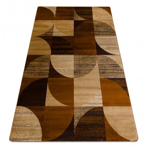 RugsX Preproga ROYAL H387 Geometrija - rjava / gorčica bež 100x200 cm, (21989186) Cene