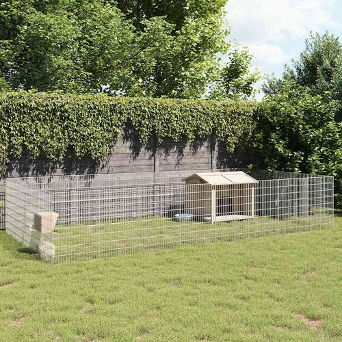  Ograda za životinje s 24 ploča 54 x 80 cm od pocinčanog željeza Cijene