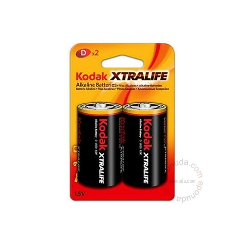 Kodak Alkalne baterije LR20/D XTRALIFE 2 kom baterija za digitalni fotoaparat Slike