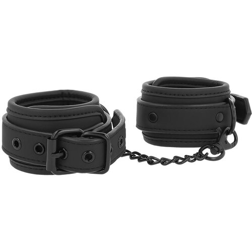 Fetish Submissive Ankle Cuffs Vegan Leather Cene