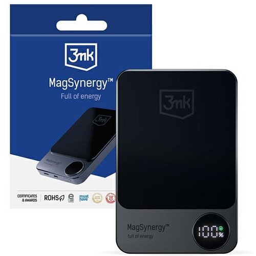 3mk POWERBANK 10000MAH ZA MAGSAFE BREZŽIČNO POLNJENJE IPHONE 12 13 14, (5000017397) Cene