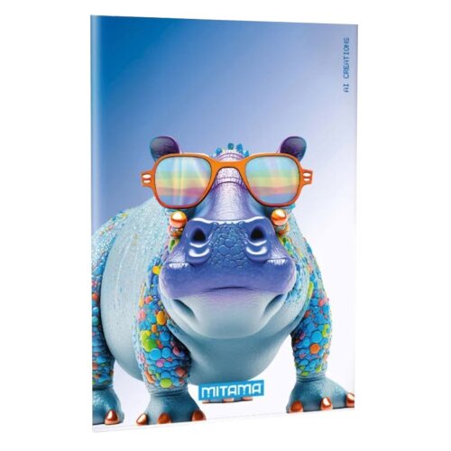 MITAMA Sveska A4 Maxi ANIMAL EDITION linije sa bočnom marginalom 62744 Cijene