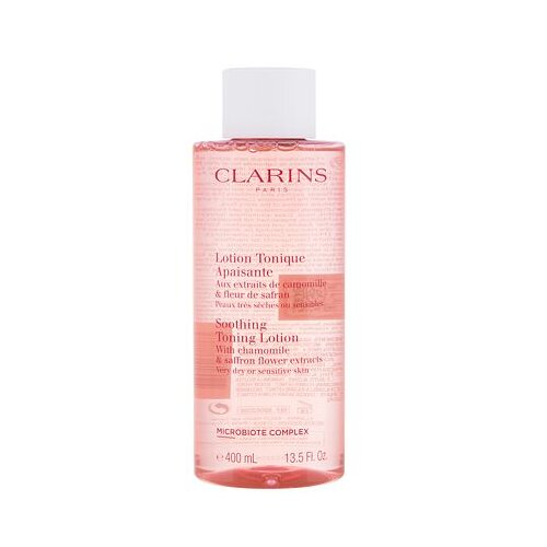 Clarins Soothing Toning Lotion pomirjujoč in tonirni losjon 400 ml za ženske Slike