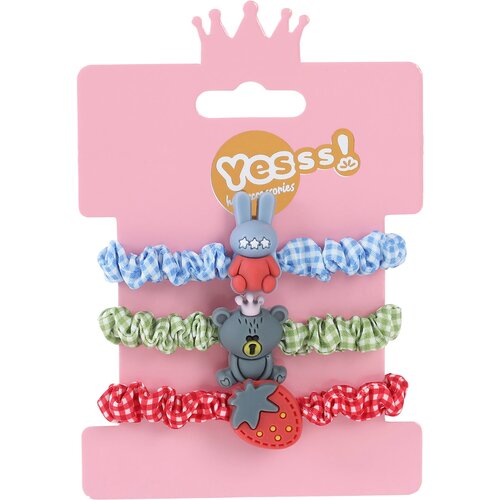 YESSS! dečje scrunchy gumice za kosu zeke 3/1 Cene