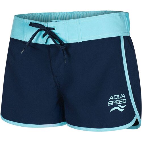Aqua speed Woman&amp;#039;s Swimming Shorts Viki Navy Blue/Blue Pattern 42 Slike