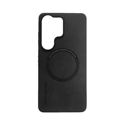  silikonska futrola olge magnetic samsung S26 ultra crna Cene