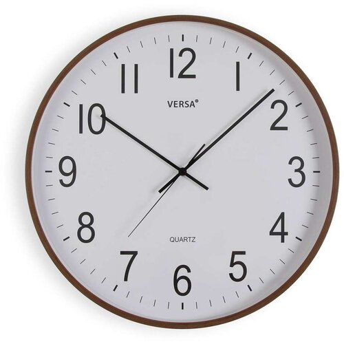  Zidni sat Versa Plastika Kvarc Drvo MDF 5 2 x 50 x 50 cm Slike