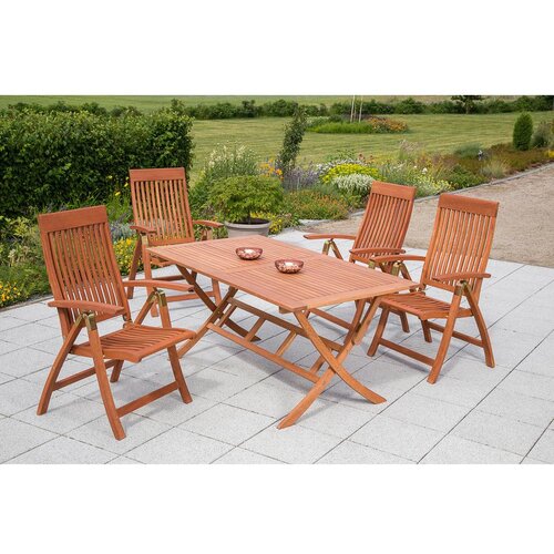 Gardenson Vrtna Zložljiva Miza Rebel, 160x73x90cm, Masivno Cene