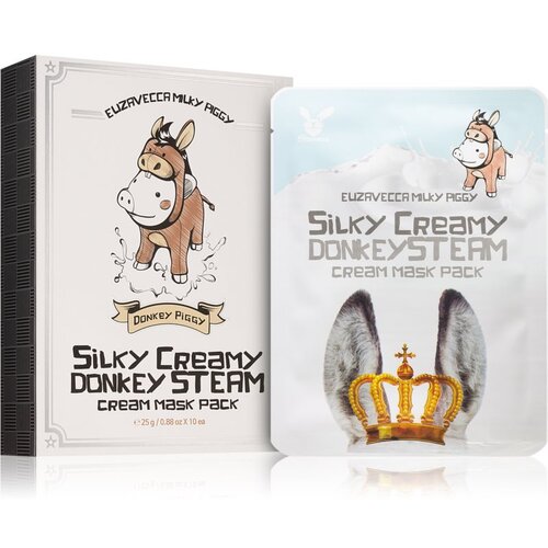 Elizavecca Milky Piggy Silky Creamy Donkey Steam Mask set sheet maski za ishranu i hidrataciju 10x25 ml Cijene
