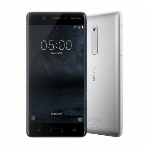 Nokia 5 Silver Dual SIM mobilni telefon Slike