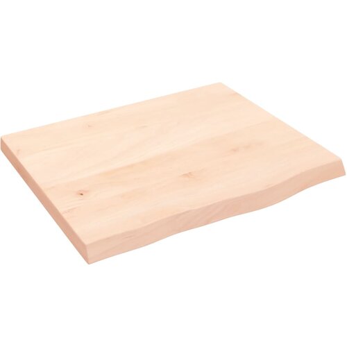  Zidna polica 60x50x(2-4) cm neobrađena masivna hrastovina Slike
