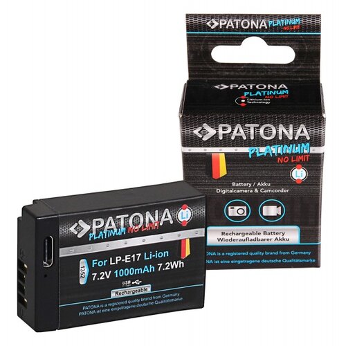 Patona Platinum baterija s USB-C ulazom f. Canon LP-E17 Cijene