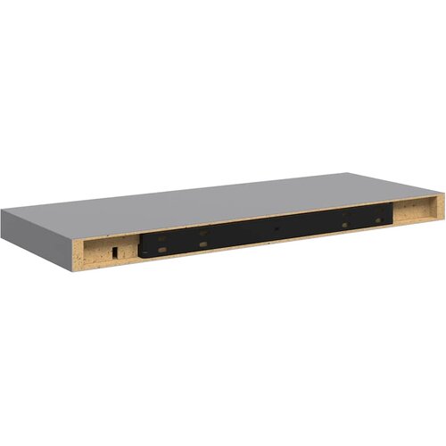  Plutajuće zidne police 2 kom sive 60 x 23,5 x 3,8 cm MDF Slike