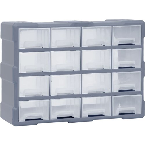 VidaXL Organizator sa 16 srednjih ladica 52 x 16 x 37 cm Slike