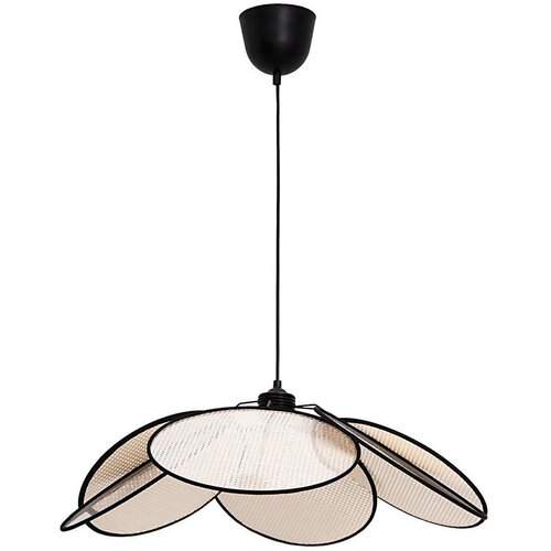 Luster na sajli MARGARET 1xE27/40W/230V crna/bež Slike