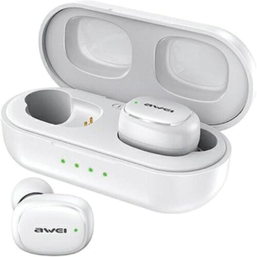 Awei SLUŠALKE BLUETOOTH 5.1 T13 PRO TWS KOMPLET S PRIKLJUČNO POSTAJO BELE, (21968783) Cene