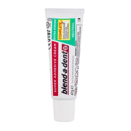 Blend-a-dent Extra Strong Neutral Super Adhesive Cream krema za pričvrstitev 47 g unisex