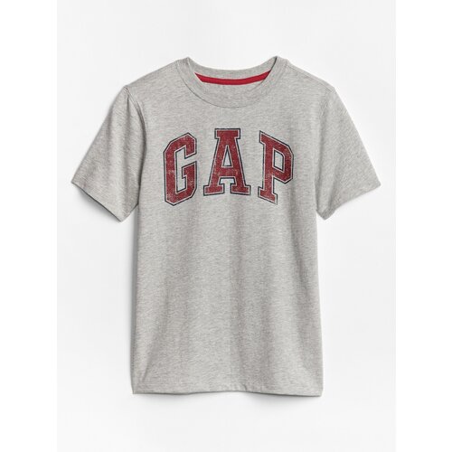 GAP Grey Boys' T-Shirt Logo Slike