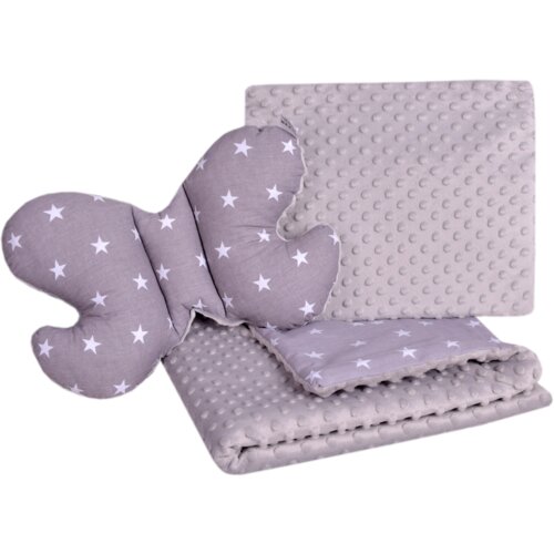 Medi Partners Set of a quilt with a pillow for a stroller Slike