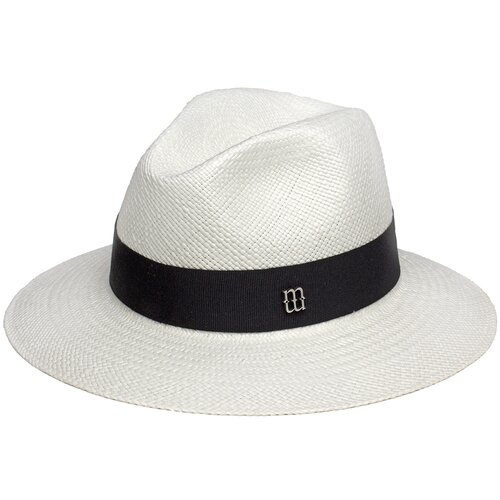 MM COUTURE Ženski &amp;scaron;e&amp;scaron;ir Panama beli Slike