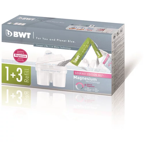 BWT WF8366 Filterkartuschen 1+3 814544 Gourmet Edition Mg2+ refill (longlife)
