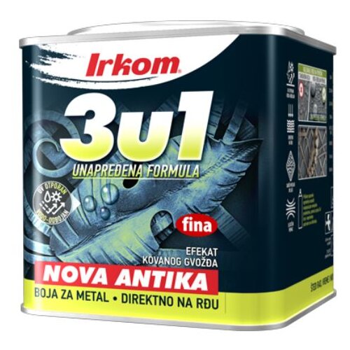 Irkom 3u1 fina Antika zelena 1kg Cene