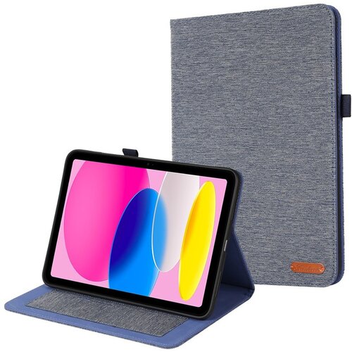  Texture futrola za iPad 10.9 (2022) - Blue Slike