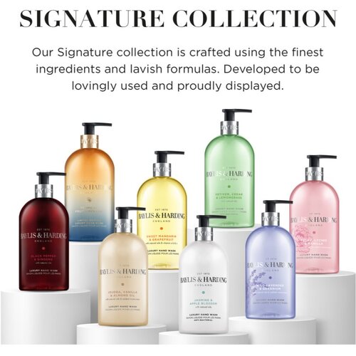 Baylis & Harding Peony, Lychee & Vanilla tekući sapun za ruke s hidratantnim učinkom 500 ml Cijene