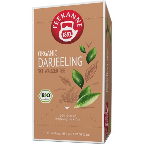 Teekanne Bio Organic Darjeeling - 20 dvoprekatnih vrečk Cene