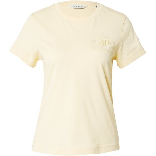 Gant Majica pastelno rumena Slike