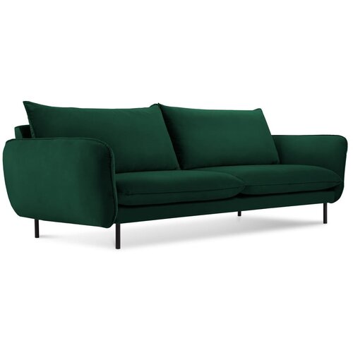 Cosmopolitan Design Temno zelen žametni kavč 230 cm Vienna - Cosmopolitan Design Cene
