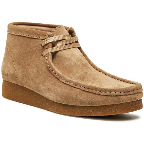 Clarks Škornji WallabeeEvoBt 261747444 Dark Sand Suede Cene