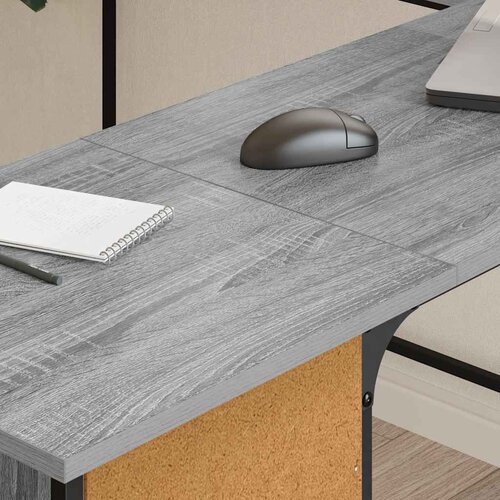  Radni stol boja hrasta sonome 141x141x75 cm konstruirano drvo Slike