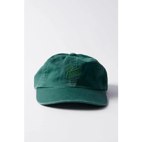 by Parra Pamučna kapa sa šiltom Script Logo 6 Panel Hat boja: zelena, bez uzorka, 51272
