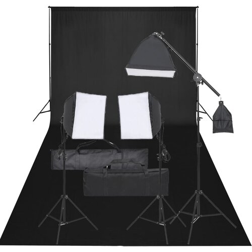 The Living Store komplet za foto studio z lučmi in ozadjem - komplet za foto studio, (21831230) Cene