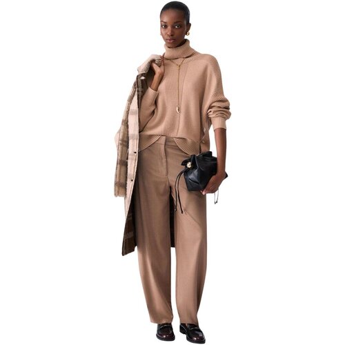 Liu Jo Hlače PANTS WF6087 T732A Bež Slike