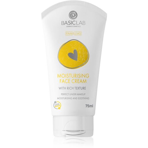 BasicLab Dermocosmetics Famillias bogata vlažilna krema za obraz 75 ml Cene