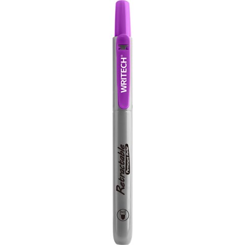  PERMANENTNI MARKER 2 mm okrugli vrh WRITECH W-805P CLICK LJUBIČASTI Cene