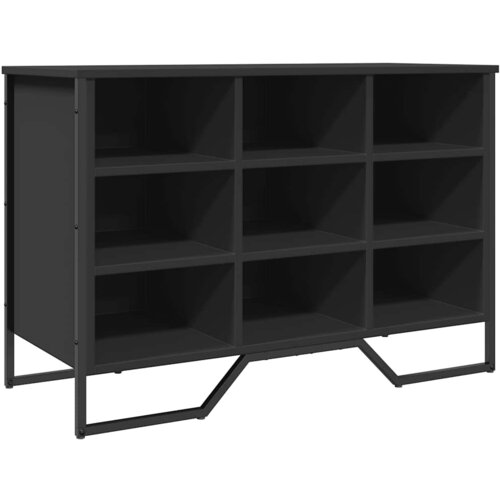 Maison Chic Omarica za obutev - Kopa za čevlje črna 90x38x61,5 cm inženirski les, (21776635) Slike