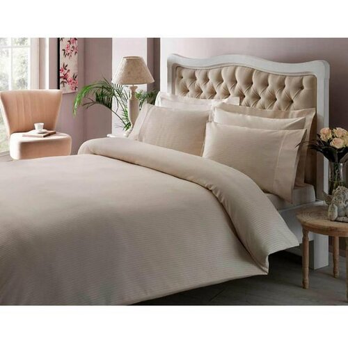 Posteljina KING SIZE 240*22CM STRIPE KREM TAC Cijene